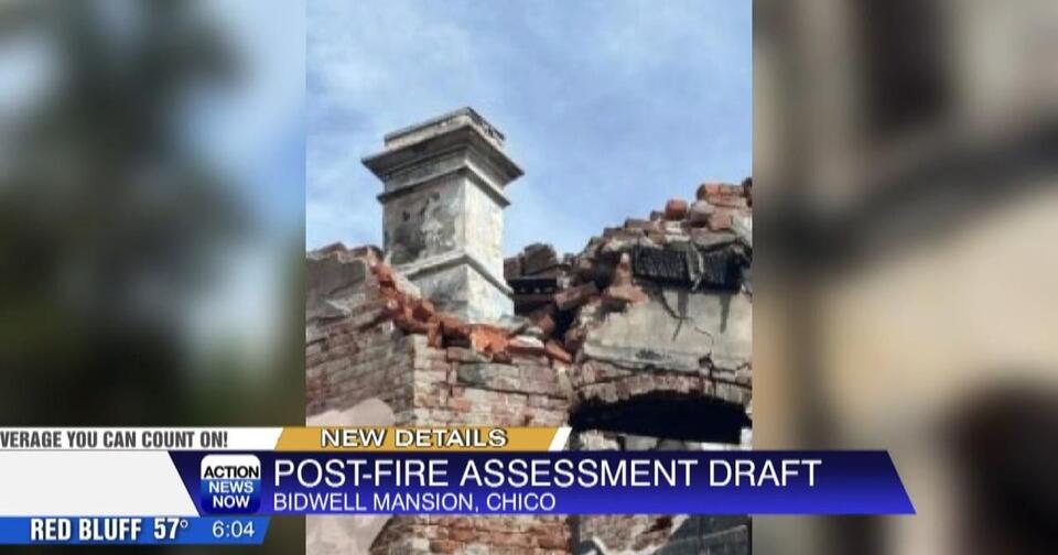 Bidwell Mansion fire assessment reveals extent of damage to historic ...