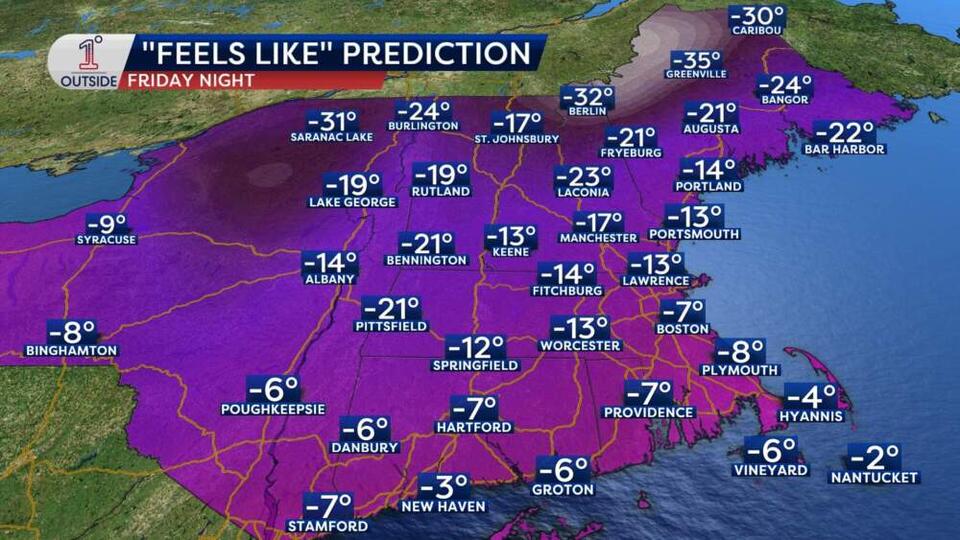 Forecast: Bitter blast ahead of biggest snowstorm for Boston in years ...