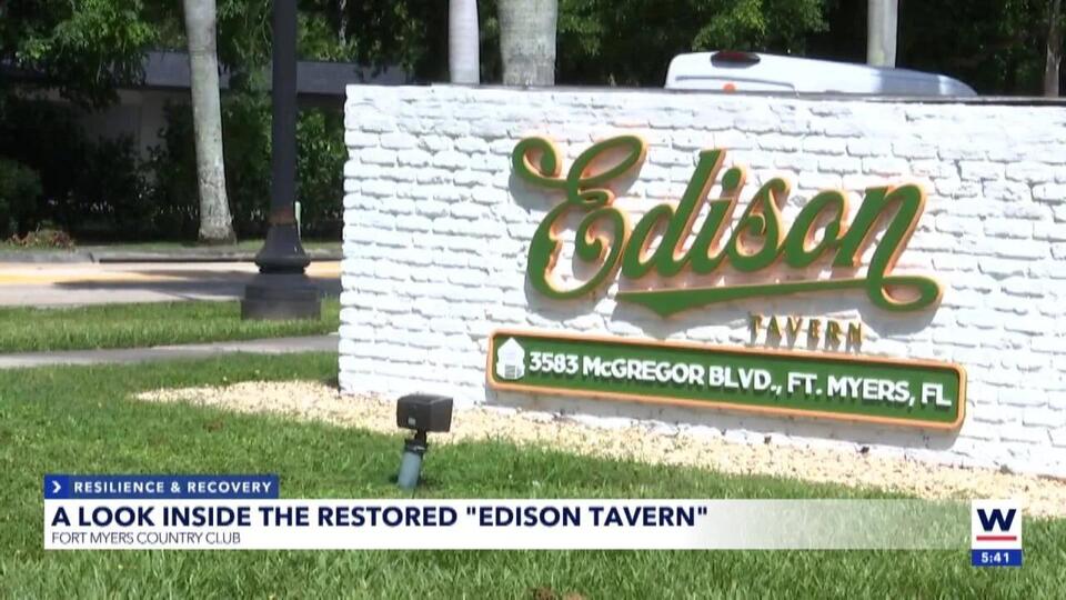 Fort Myers' Edison Tavern nearly done after 2-year renovation - NewsBreak