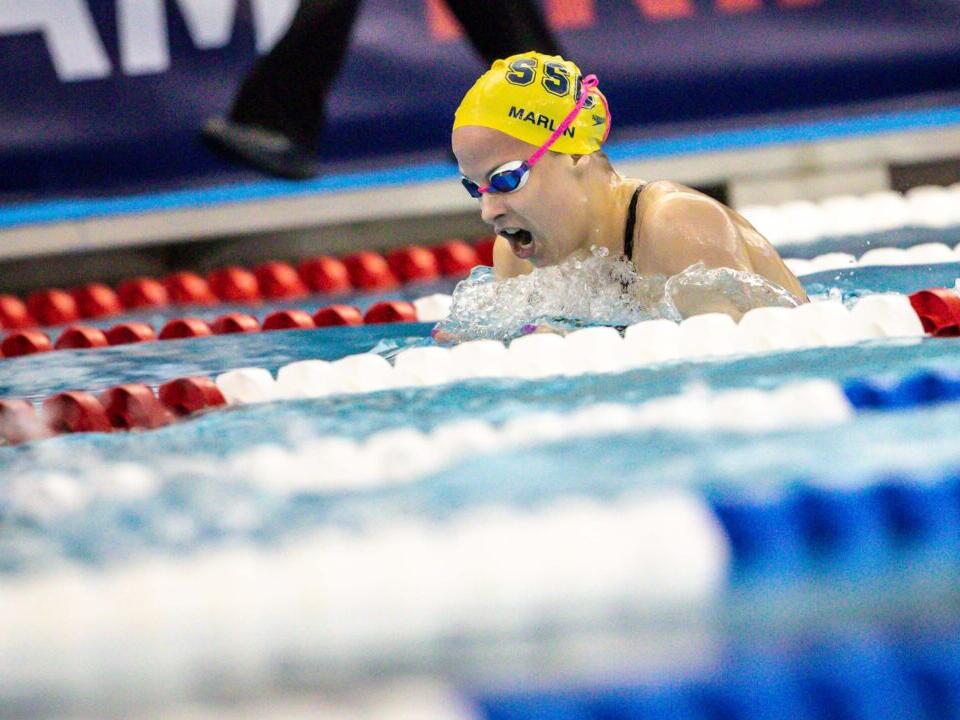 Ohio State Swimmers Dominate on Final Night of Columbus Sectionals