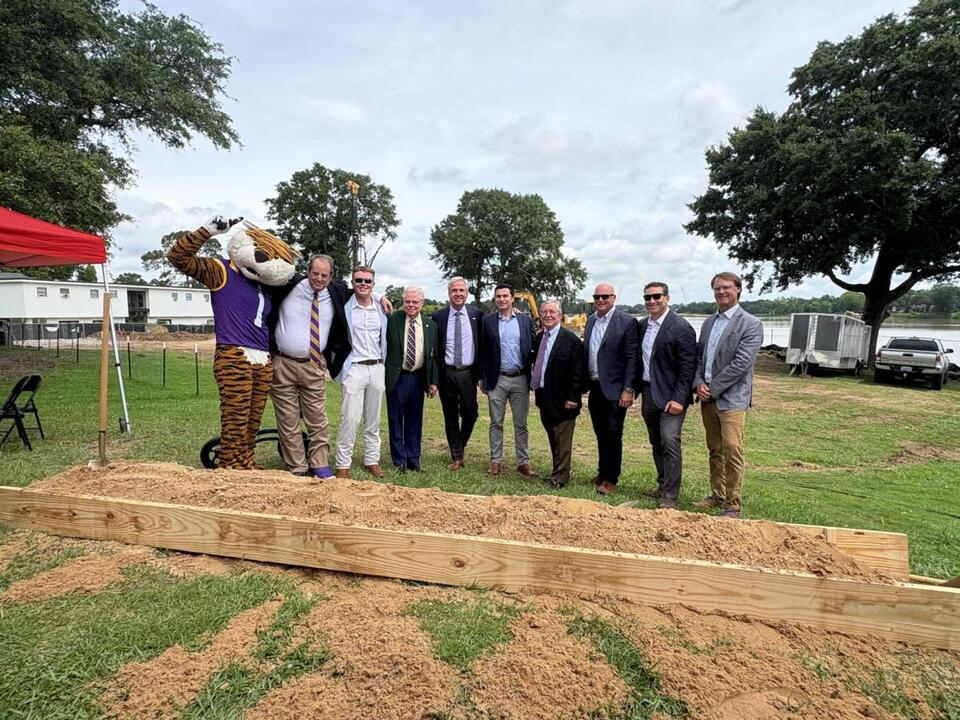 LSU President Wade Rousse speaks at groundbreaking ceremony for new ...