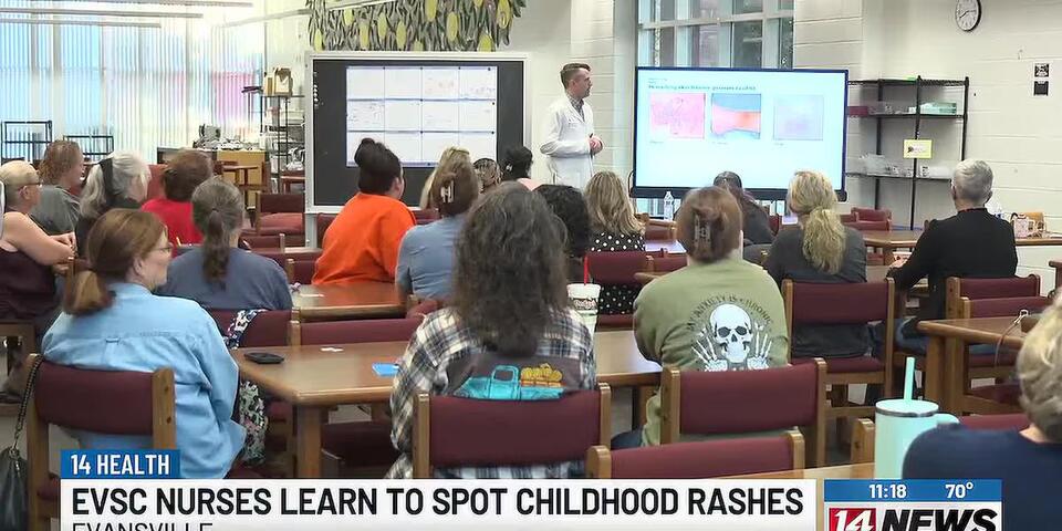 EVSC nurses train to identify rashes linked to viral illnesses - NewsBreak