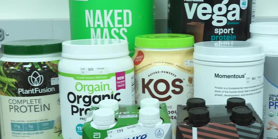Consumer Reports: Protein powders and shakes containing high levels of ...
