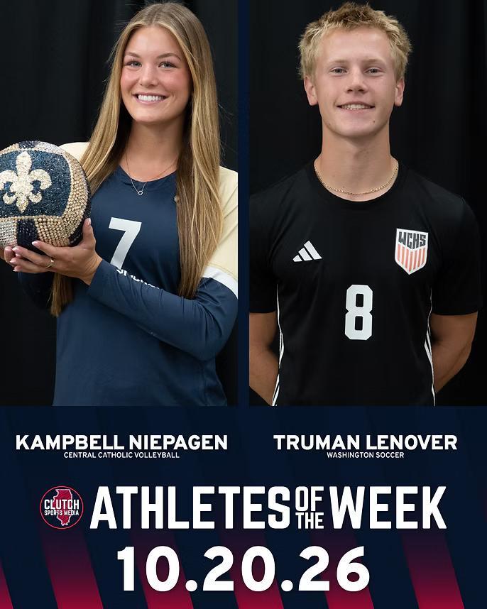 BCC’s Niepagen, Washington’s Lenover win CSM Fall Athletes of the Week ...