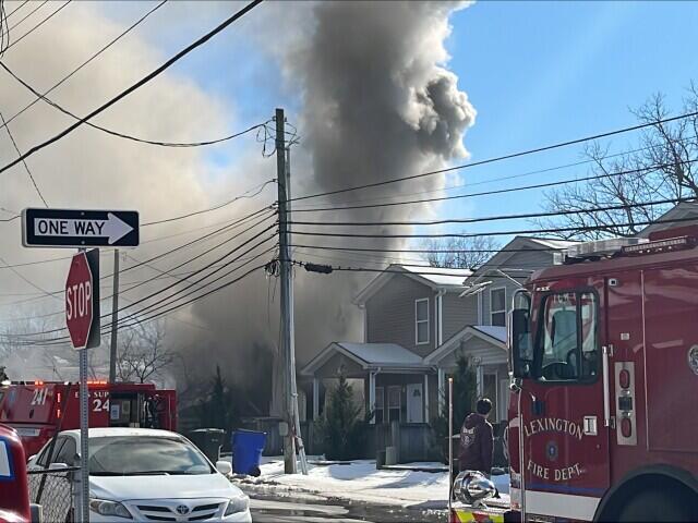 American Avenue house fire in Lexington displaces 2 adults, no injuries ...