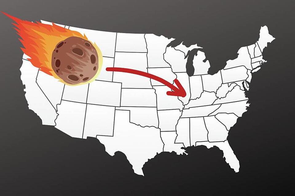Did You Know There’s a City in Kentucky That’s Build Inside a Meteorite ...