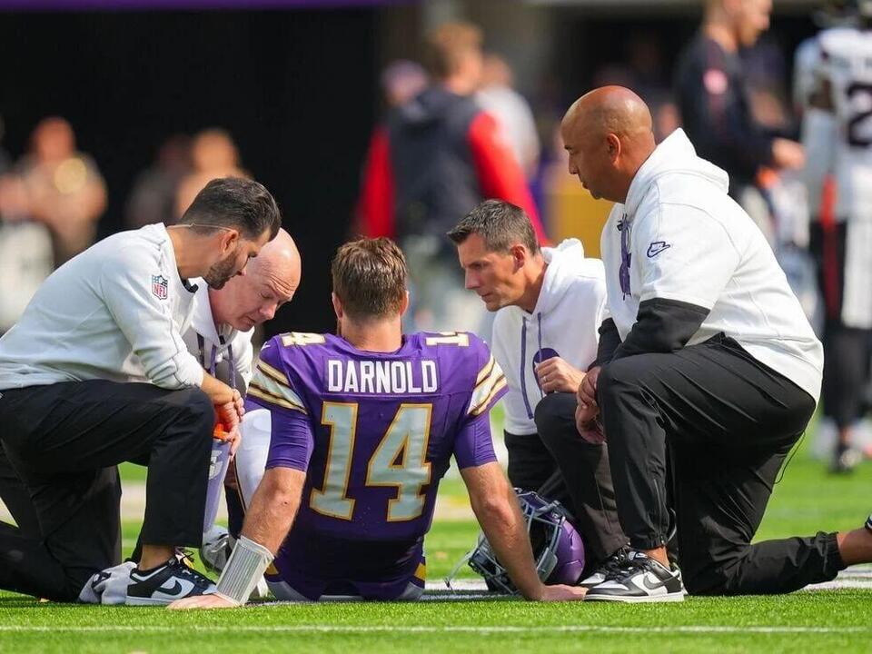 Reports MRI negative on Vikings QB Sam Darnold's knee