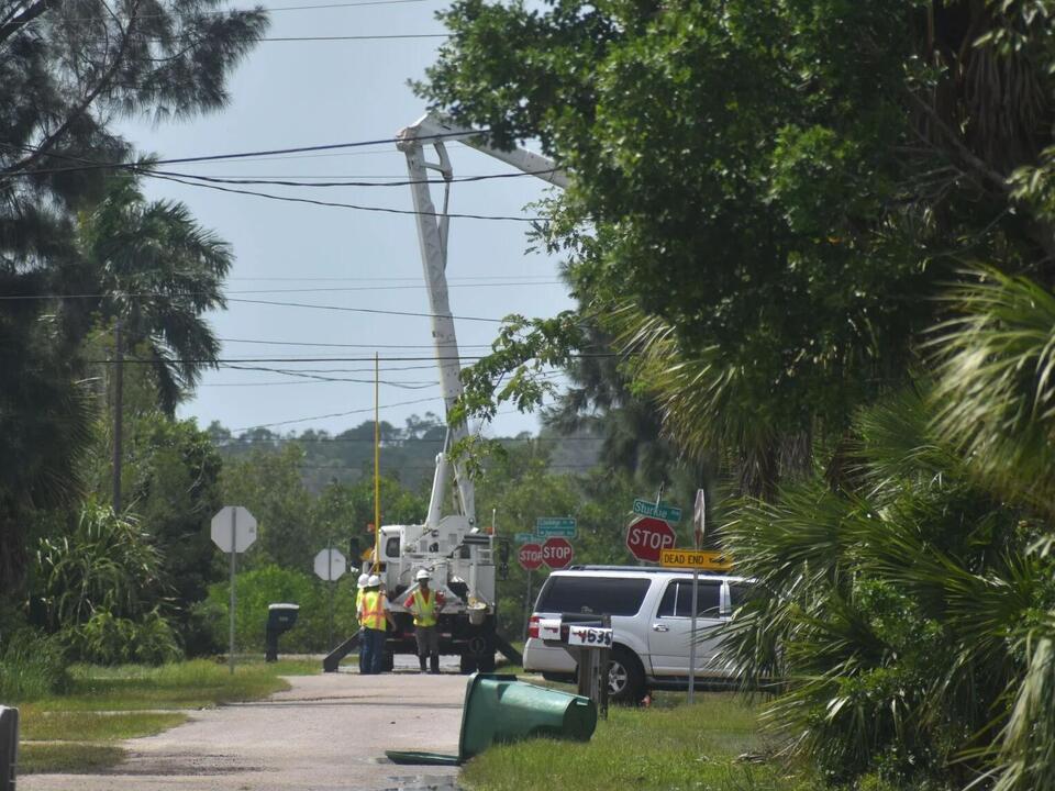 HURRICANE HELENE Supplies, MREs available; sand dropoff site set up