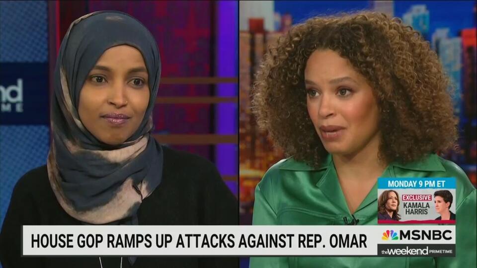 ‘How Are You Holding Up?’ MSNBC Hosts Lob Softballs at Ilhan Omar — Ask ...