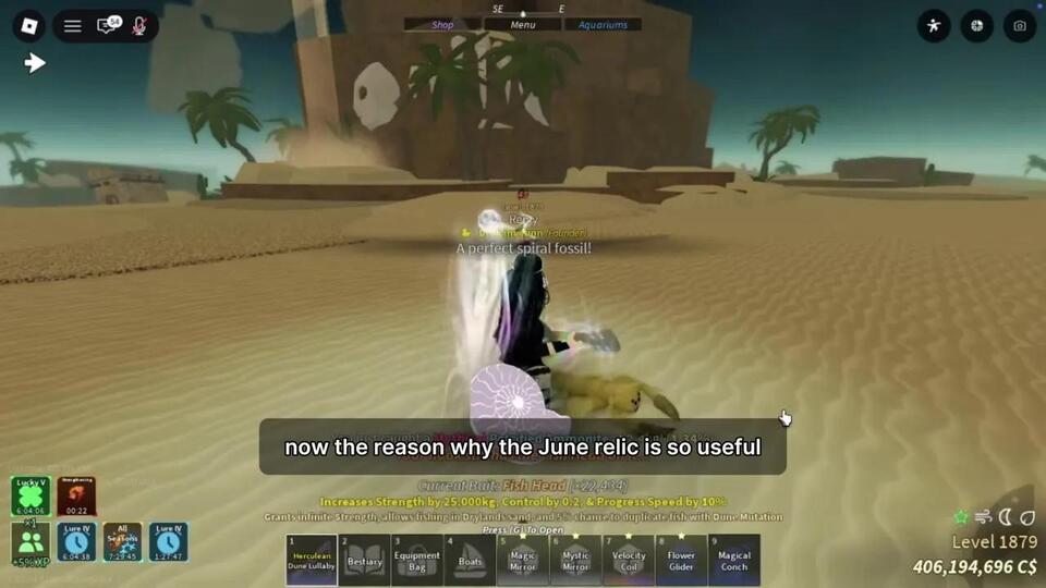 How to Get the Dune Relic in Fisch - NewsBreak