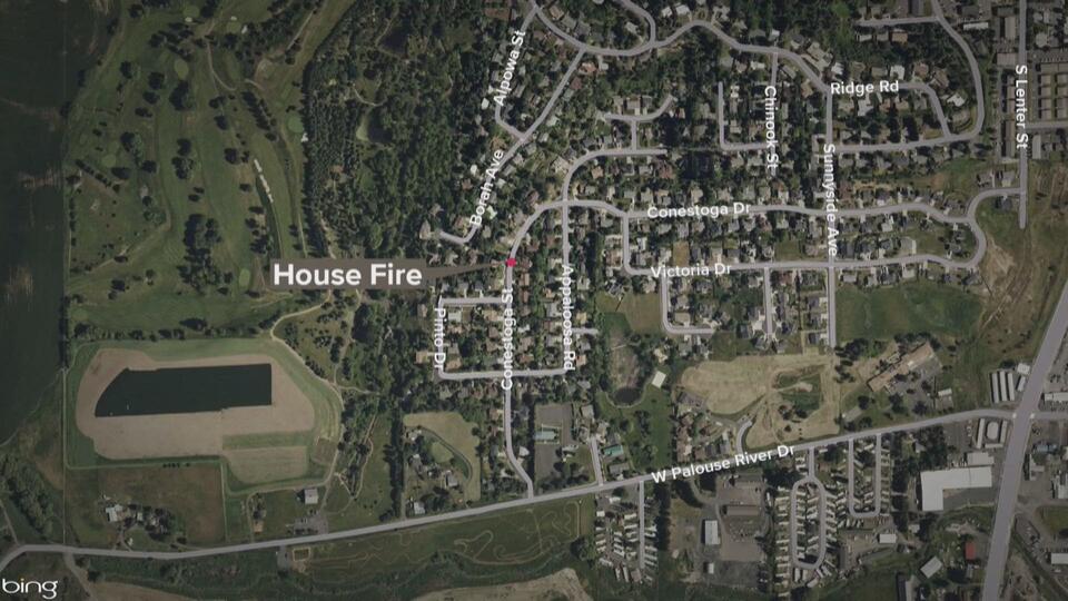 Moscow house fire displaces family, leaves 2 cats dead - NewsBreak