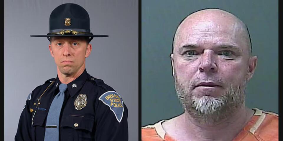 Suspect found dead after Indiana State Police trooper shot near ...