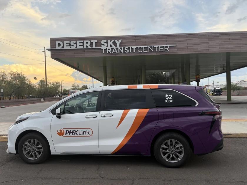 Phoenix launches new $2 rideshare service in limited areas of the city ...