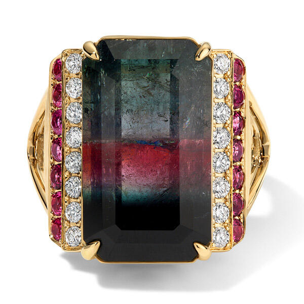 Britt’s Pick: Eden Presley’s Bicolor Tourmaline and Spinel Ring
