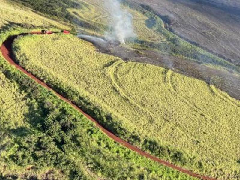 Investigators Car fire likely sparked large Kokee brush fire