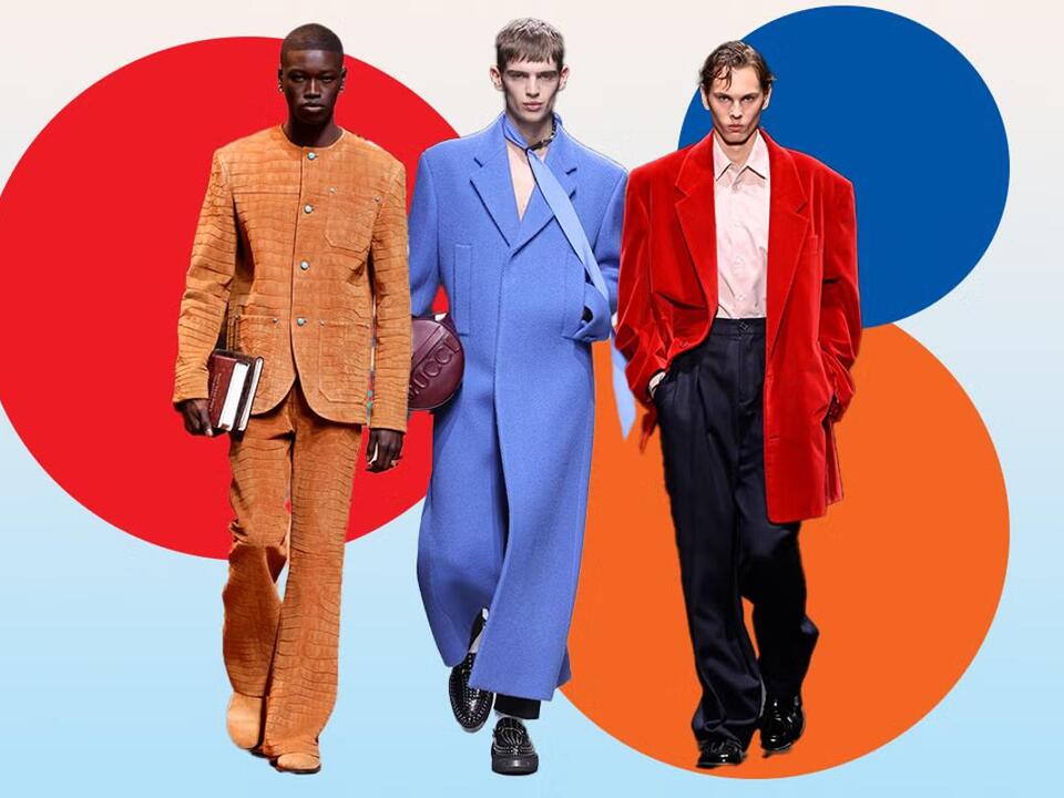 Bright colours dominated Men’s Fashion Week – these are the on-trend ...
