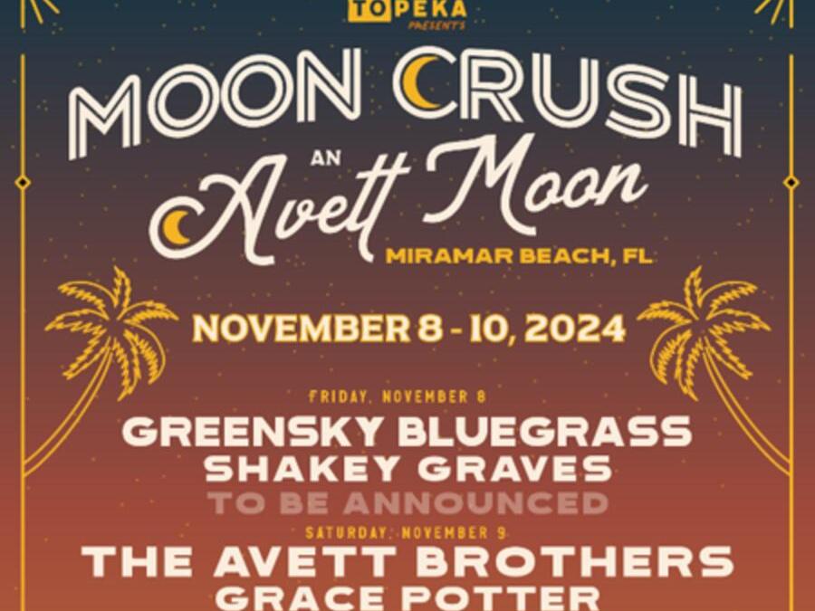 Topeka Presents the Avett Brothers' Moon Crush "Avett Moon" Music