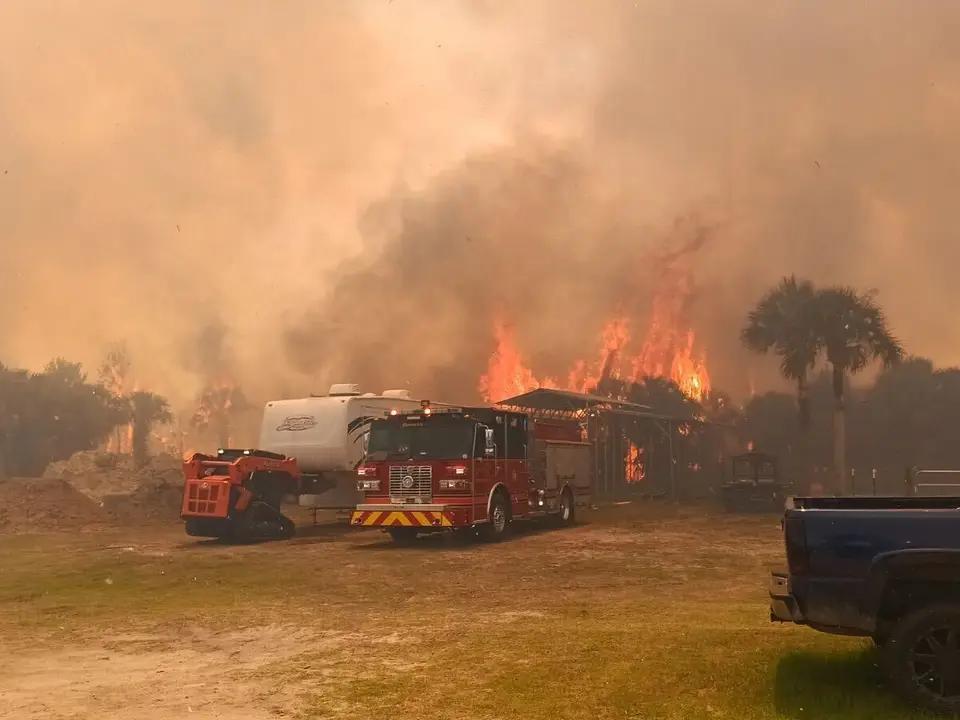 Multiple homes evacuated following Cocoa brush fire, officials say