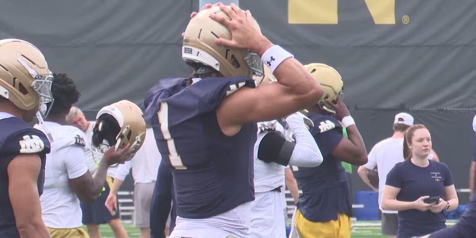 Marcus Freeman discusses Notre Dame's receiver depth, defensive leadership ahead of season opener