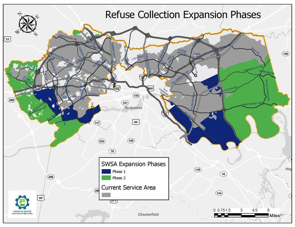 🚛 Henrico expands trash collection to all neighborhoods - NewsBreak