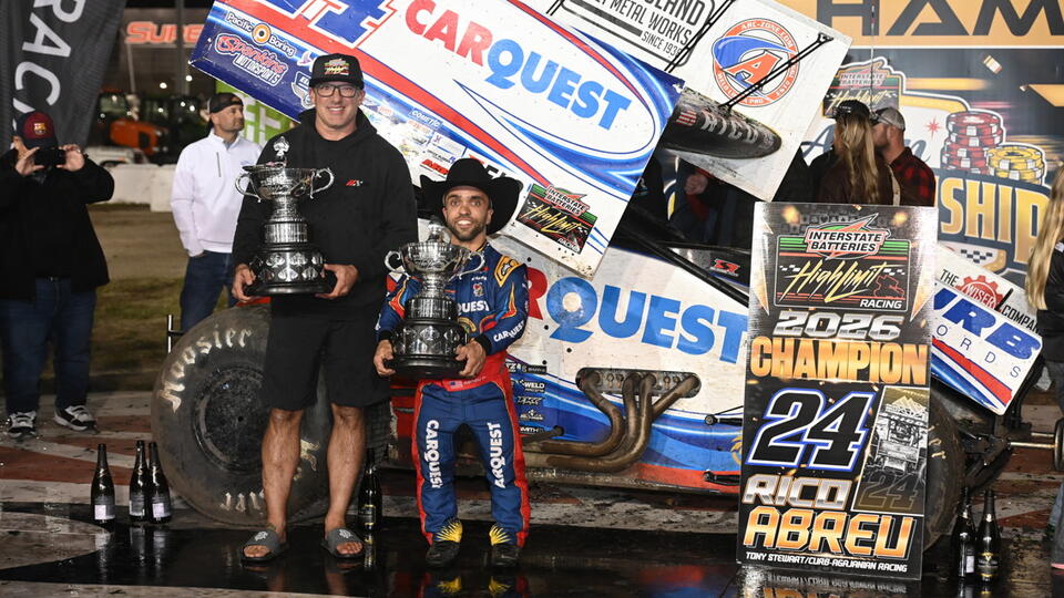 OPERATION COMPLETE: Rico Abreu secures 2026 High Limit Racing national ...