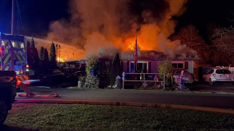 Fire ignites, then spreads to two East Corning homes Friday night ...