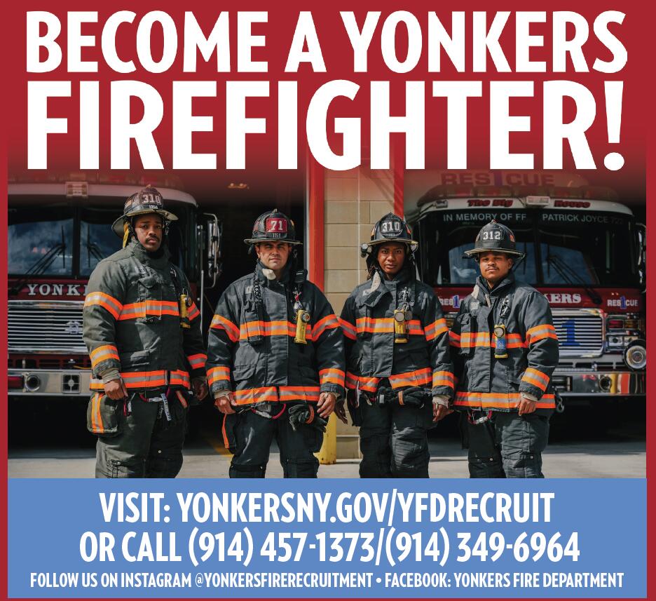 📢 Yonkers firefighter exam now accepting applications - NewsBreak