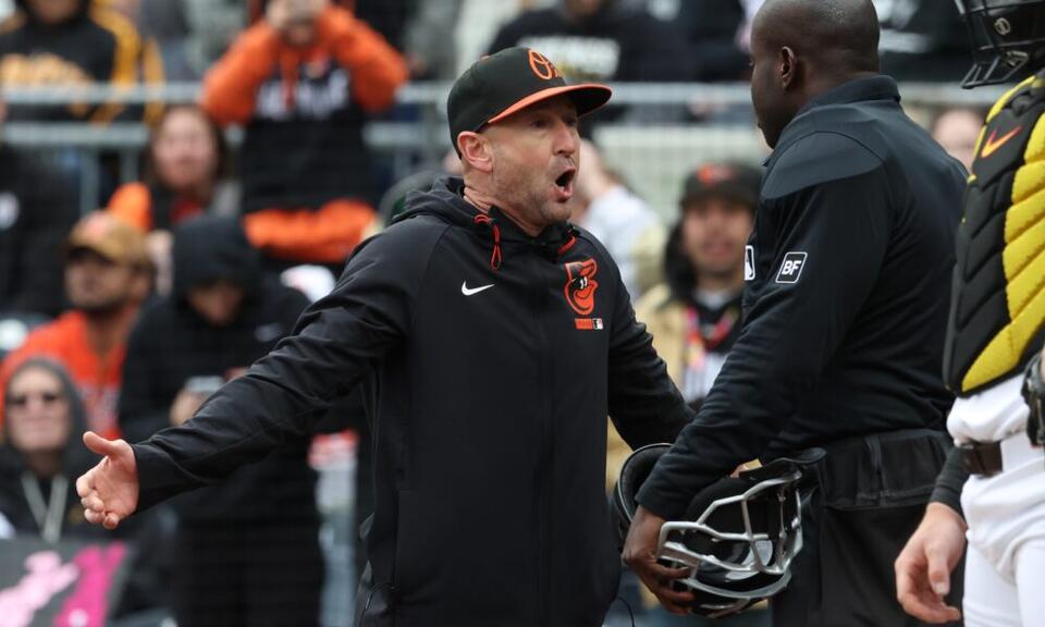 Should Orioles manager Craig Albernaz be more demonstrative with umpires?