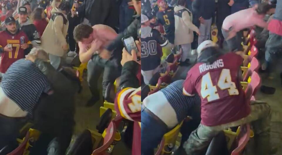Washington Commanders Fans Were Beating The Heck Out Of Each Other In ...