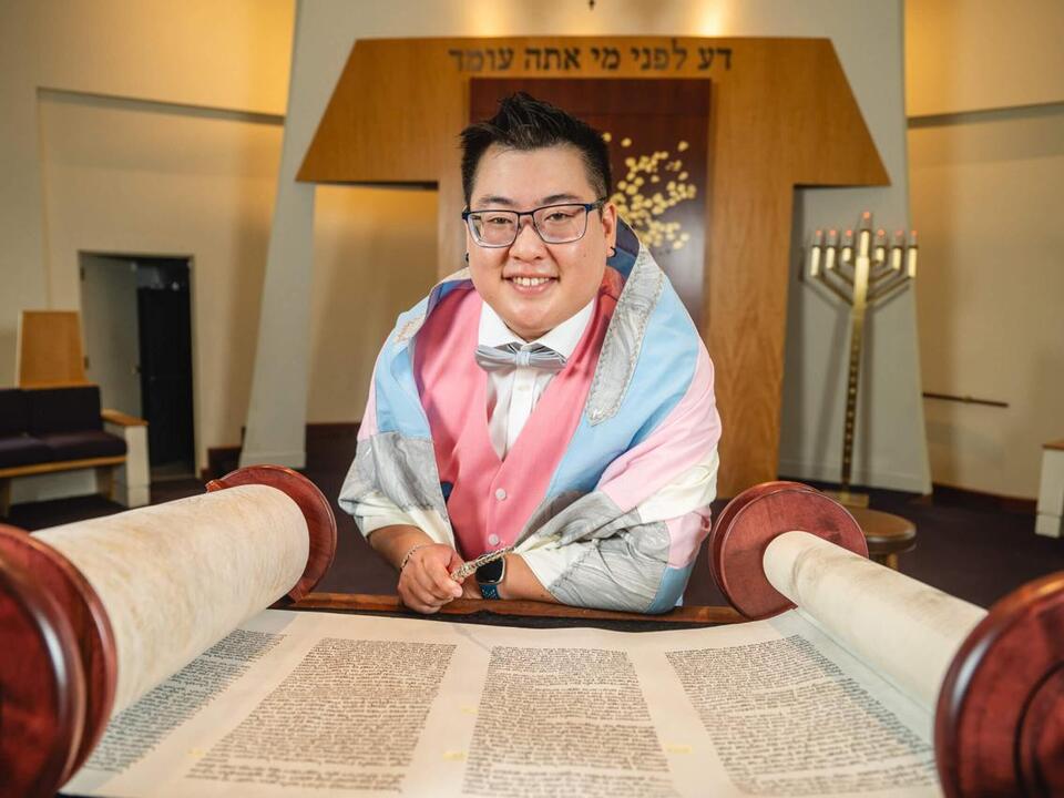 A bar mitzvah for a transgender man in the shul where he once had a bat ...