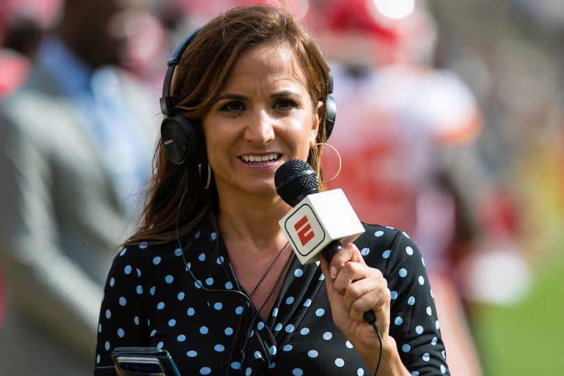 Married Patriots coach and top NFL reporter pictured holding hands at ...