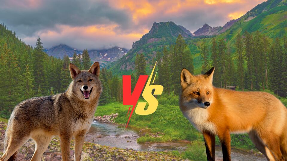 Battle of the Canines – Fox vs Coyote: What’s Similar, What’s Different ...