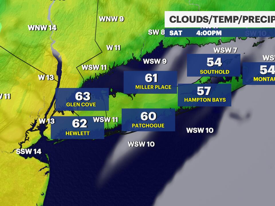 Cloudy start to the weekend before sun comes through