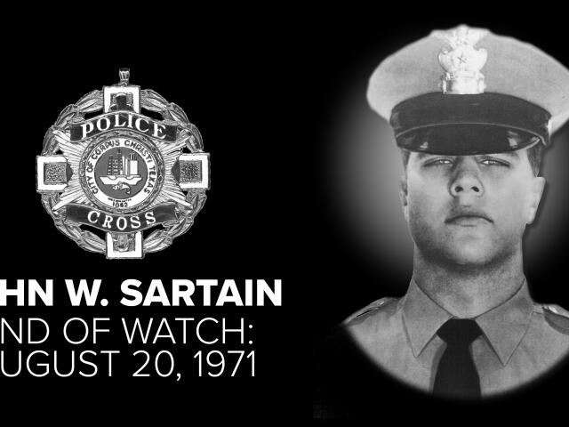 Corpus Christi marks 55 years since Officer Sartain's killing