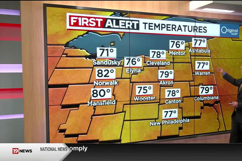 Northeast Ohio weather: Friday stays pleasant before storm chances ...