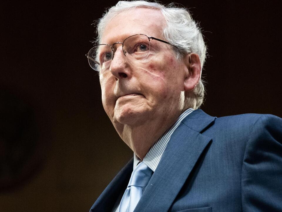 Mitch McConnell admitted to the hospital, spokesperson says