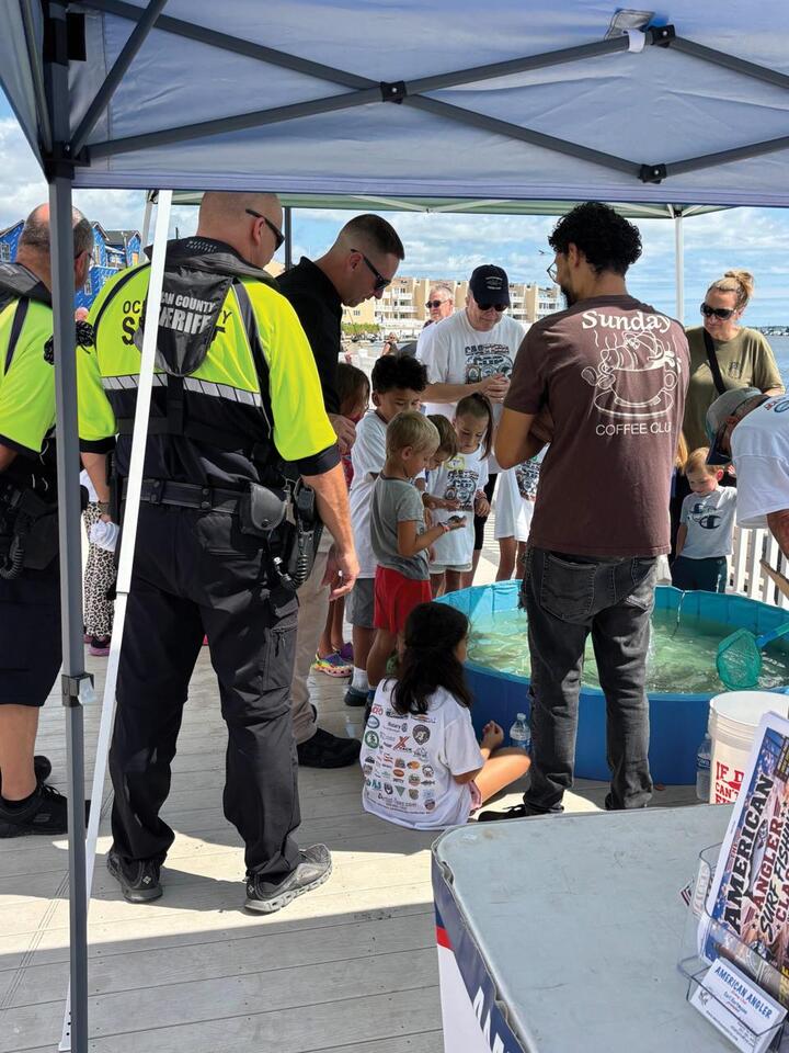 Young Anglers Have a Blast at Barnegat Dock
