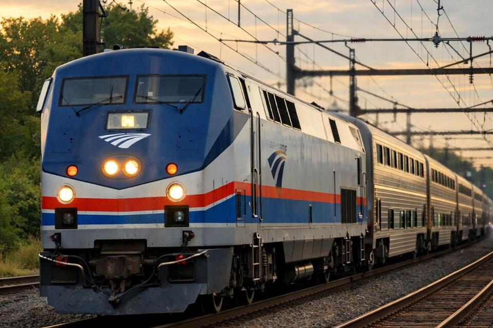 Amtrak Service Between Northern Virginia + DC Will Be Limited for 9 ...
