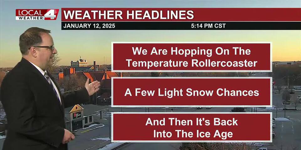 A rollercoaster of temperatures this week. Although, you may not like ...