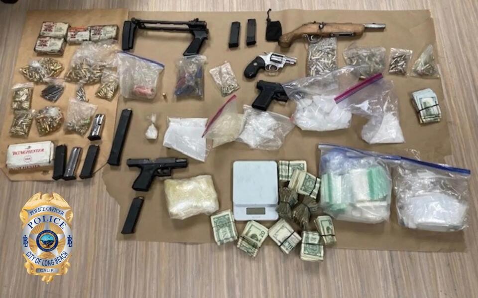 Long Beach Police Seize Guns, Ammo, and Drugs in High Crime Focus Team ...