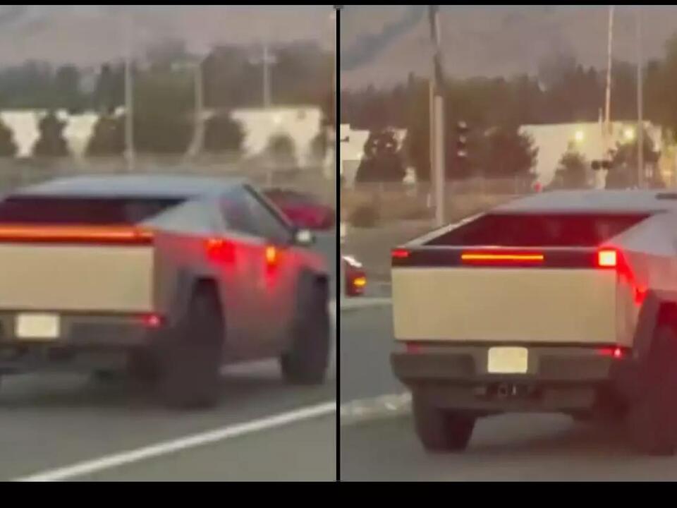 The Cybertruck’s brake lights are confusing people as they 'barely make