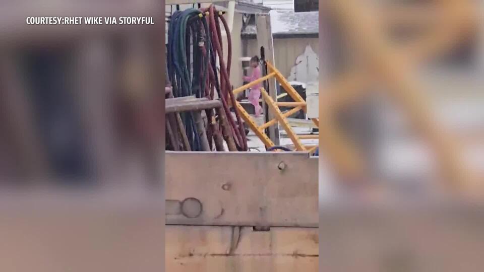 Video shows barefoot foster child with no coat left in snow, begging to ...