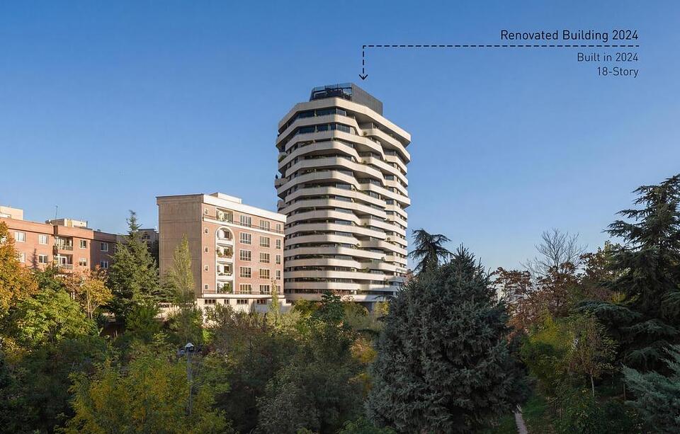Artiman Residential Building Transforms an Abandoned Tehran Concrete ...