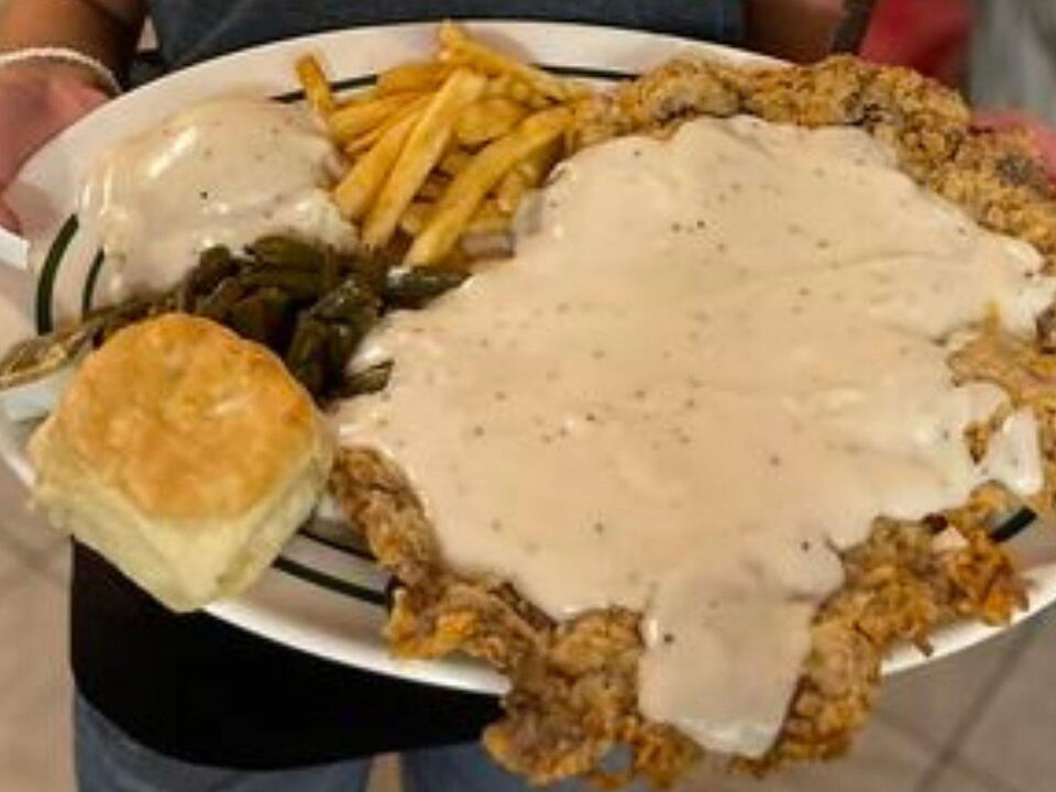 Is This The Biggest Chicken Fried Steak Challenge Outside of Texas You