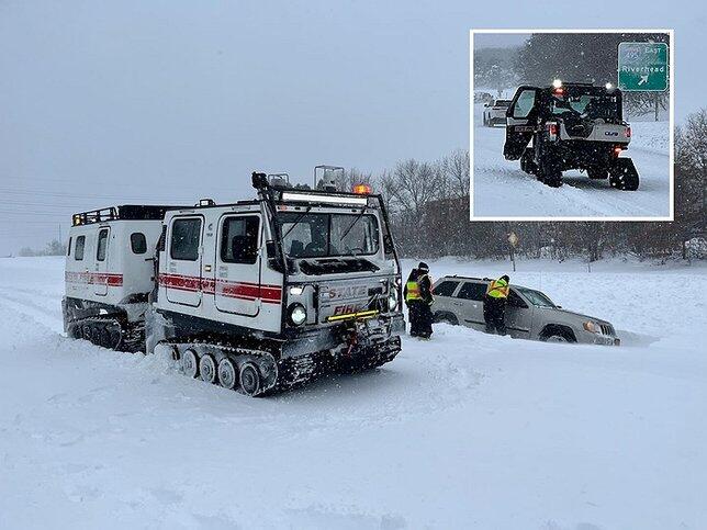 NYS Homeland Security Deploys All-Terrain Vehicles to Rescue Stranded ...