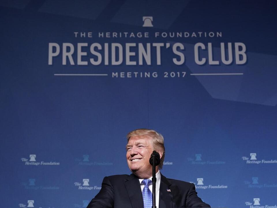 Trump Tries, Fails to Distance Himself From Project 2025