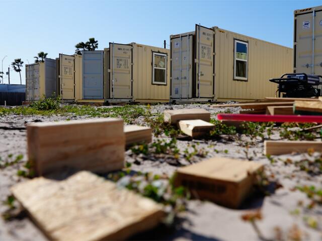 Flour Bluff shipping container homes for veterans and seniors in ...