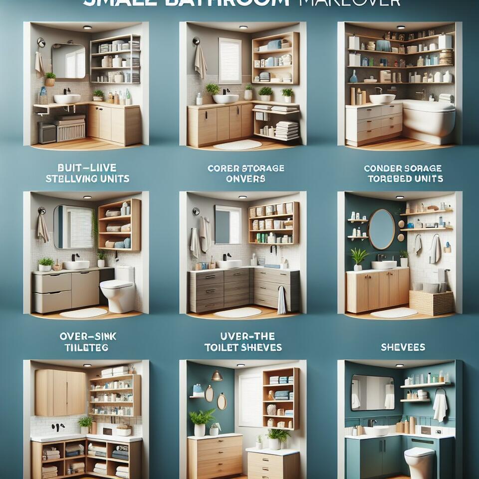 9 Small Bathroom Makeover Ideas That Add Storage - NewsBreak