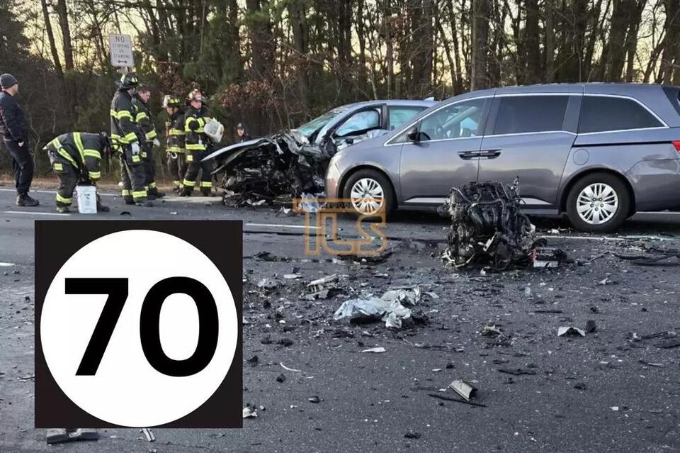 Wrong-way driver crashes into 8 vehicles on NJ highway - NewsBreak