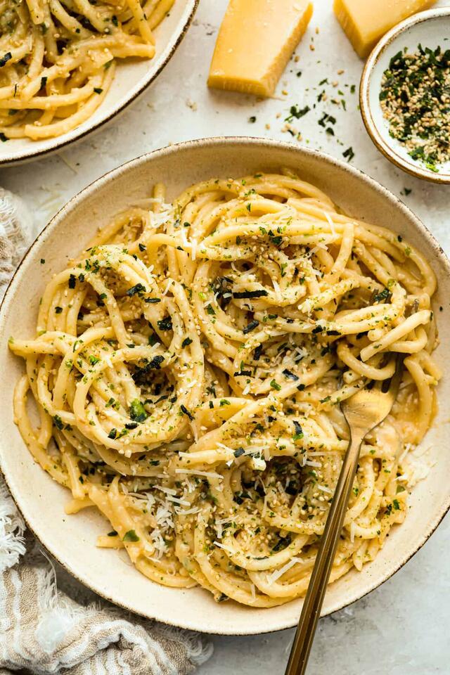 5 Ingredient Miso Pasta